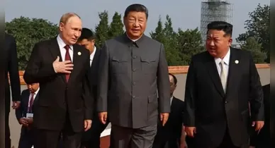 Imagem ilustrativa da notícia: Xi, Putin e Kim são ouvidos falando sobre longevidade e imortalidade