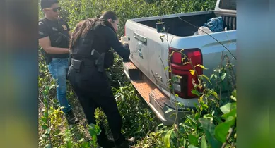 Imagem ilustrativa da notícia: Polícia localiza caminhonete de pai e filho assassinados no PA
