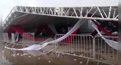 Imagem ilustrativa da notícia: Uma pessoa morre e 40 se ferem em queda de estrutura em festa