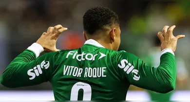 Imagem ilustrativa da notícia: Vitor Roque brilha no Palmeiras e supera má fase da Europa