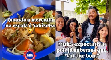 Imagem ilustrativa da notícia: VÍDEO: Escola de Belém incorpora Yakisoba na merenda e faz sucesso