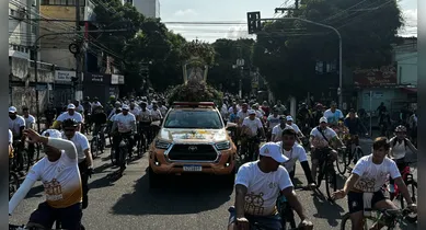 Imagem ilustrativa da notícia: Círio 2025: Ciclo Romaria reúne milhares de ciclistas neste sábado, 18