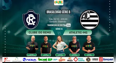 Imagem ilustrativa da notícia: Tem Jogo no DOL e na Clube: ouça Remo x Athletic-MG