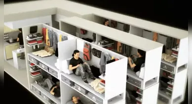 Imagem ilustrativa da notícia: "Apartamento-caixão": conheça os microapartamentos de Hong Kong