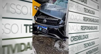 Imagem ilustrativa da notícia: Carro oficial da COP30 é destruído em colisão em Belém