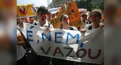 Imagem ilustrativa da notícia: Estudantes protestam contra suspeita de vazamento do Enem 2025