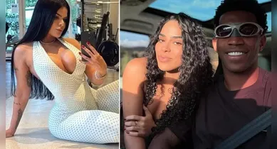 Imagem ilustrativa da notícia: Influencer confirma estar grávida de zagueiro que namora ex-BBB
