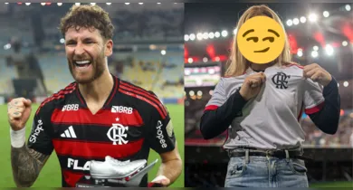 Imagem ilustrativa da notícia: Léo Pereira é flagrado saindo de festa com ginasta da Seleção