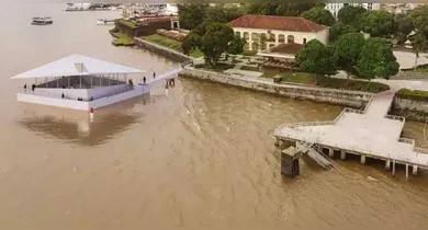 Imagem ilustrativa da notícia: Belém ganha AquaPraça: estrutura inovadora, sustentável e aberta ao público