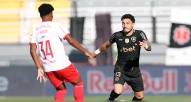 Imagem ilustrativa da notícia: Botafogo recebe o Bragantino em briga direta pela Libertadores