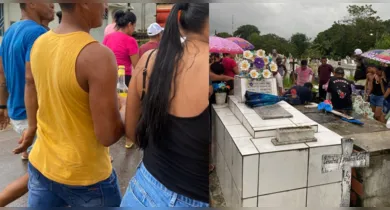 Imagem ilustrativa da notícia: VÍDEO: Enterro com 'cachaça e alegria' chama atenção no Pará