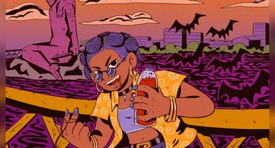 Imagem ilustrativa da notícia: 'Sombra de eclipse' une horror ao imaginário popular em novo quadrinho