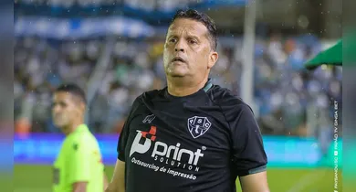 Imagem ilustrativa da notícia: Claudinei explode contra árbitra e mantém fé no Paysandu
