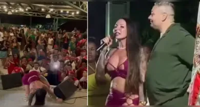 Imagem ilustrativa da notícia: Atriz pornô Elisa Sanches causa polêmica em escola de samba