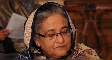 Imagem ilustrativa da notícia: Ex-premiê de Bangladesh é condenada à pena de morte