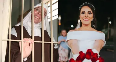 Imagem ilustrativa da notícia: Ex-freira se casa e revela clausura: "Não conhecia o WhatsApp"