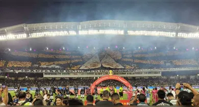 Imagem ilustrativa da notícia: Torcida do Remo dá show nas arquibancadas sendo maioria no Re-Pa