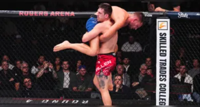 Imagem ilustrativa da notícia: Brasileiros se destacam com grande vitórias no UFC Canadá