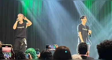 Imagem ilustrativa da notícia: Vídeo: Dupla de Kpop Hello Gloom e From20 reagem a artistas paraenses