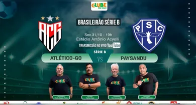 Imagem ilustrativa da notícia: Tem jogo no DOL e na Clube: Ouça Atlético-GO x Paysandu