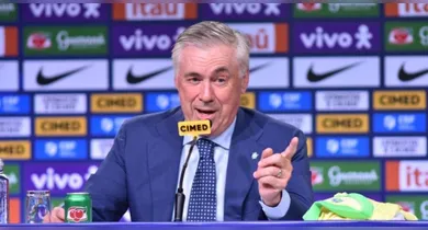 Imagem ilustrativa da notícia: Ancelotti convoca Seleção Brasileira para amistosos na Europa