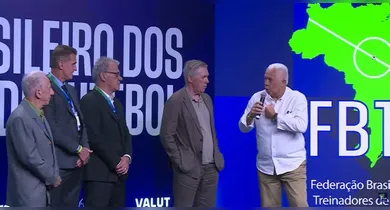 Imagem ilustrativa da notícia: Emerson Leão critica técnicos estrangeiros em evento com Ancelotti