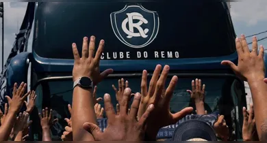 Imagem ilustrativa da notícia: Remo recebe apoio caloroso da torcida antes de viagem à São Paulo