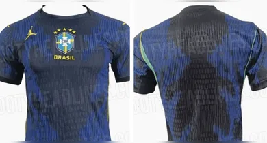 Imagem ilustrativa da notícia: Novo uniforme azul da Seleção Brasileira vaza na internet
