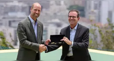 Imagem ilustrativa da notícia: Príncipe William compartilha momentos no Rio de Janeiro: "Obrigado, Brasil!"