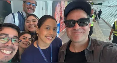 Imagem ilustrativa da notícia: Alfonso Herrera chega a Belém para a COP 30 e é recebido por fãs