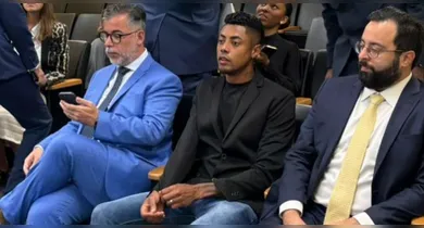 Imagem ilustrativa da notícia: Bruno Henrique escapa de suspensão, mas segue multado no STJD