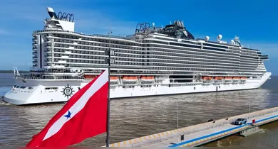 Imagem ilustrativa da notícia: Veja os locais para fazer fotos dos navios de cruzeiro em Belém