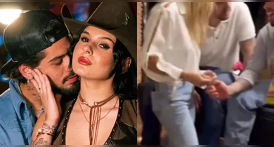 Imagem ilustrativa da notícia: Vídeo flagra Zé Felipe trocando carícias com mulher em festa