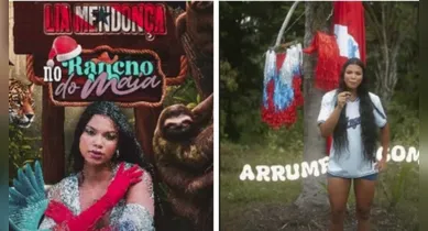 Imagem ilustrativa da notícia: Influenciadora paraense Lia Mendonça está no “Rancho do Maia”
