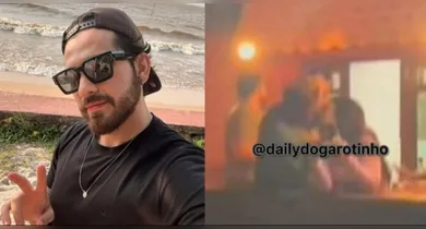 Imagem ilustrativa da notícia: Gustavo Mioto supera Ana Castela e é flagrado aos beijos com ex-BBB