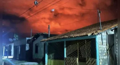 Imagem ilustrativa da notícia: Stranger Things no Pará? Céu vermelho intriga moradores