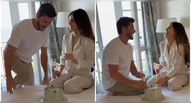 Imagem ilustrativa da notícia: Camila Queiroz e Klebber Toledo revelam sexo do 1º filho