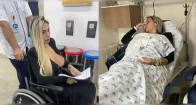 Imagem ilustrativa da notícia: Juju Ferrari é internada após infecção por hidrogel no bumbum