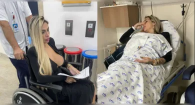 Imagem ilustrativa da notícia: Juju Ferrari passa por cirurgia após infecção por hidrogel