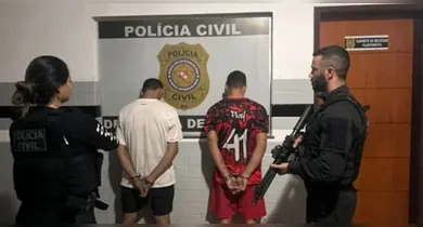 Imagem ilustrativa da notícia: Dupla é presa em Bragança após assalto em loja de celulares