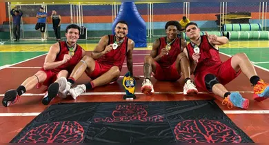 Imagem ilustrativa da notícia: Equipe Paraense é campeã no basquete masculino 3x3 em Manaus