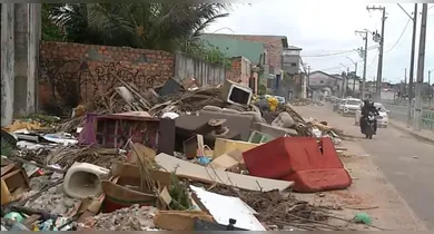 Imagem ilustrativa da notícia: Lixo e entulho tomam conta do Canal do Ariri em Ananindeua