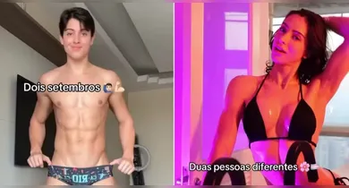 Imagem ilustrativa da notícia: Bella Longuinho exibe mudanças um ano após transição de gênero