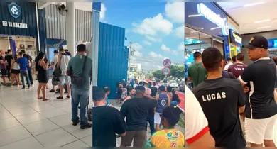 Imagem ilustrativa da notícia: Filas enormes garantem Baenão lotado para Remo x Atlético-GO