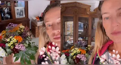 Imagem ilustrativa da notícia: Luana Piovani recebe buquê misterioso em Portugal