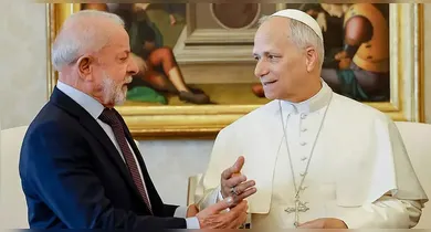 Imagem ilustrativa da notícia: Lula se reúne com o papa Leão XIV no Vaticano pela 1ª vez