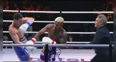 Imagem ilustrativa da notícia: Davi Brito perde luta para Sacha Bali no Fight Music Show 7 e vira meme