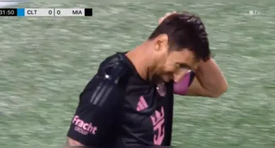 Imagem ilustrativa da notícia: VÍDEO: Messi perde pênalti ao tentar cavadinha em derrota do Inter Miami