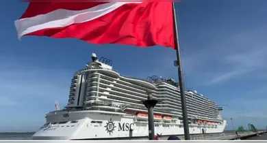 Imagem ilustrativa da notícia: Navios de cruzeiro chegam a Belém para receber delegações da COP30