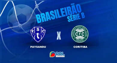 Imagem ilustrativa da notícia: Acompanhe Paysandu 1 x 2 Coritiba em tempo real no DOL